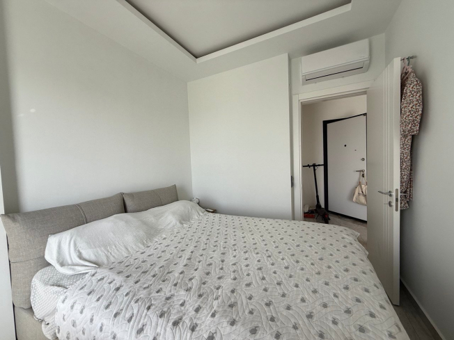 1+1 Уютная квартира 1+1 в новом комплексе в Демирташе. Полностью меблирована. Богатая инфраструктура