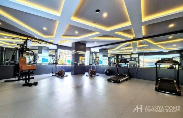 Комфортная 2+1 рядом с пляжем Клеопатра — с мебелью и инфраструктурой