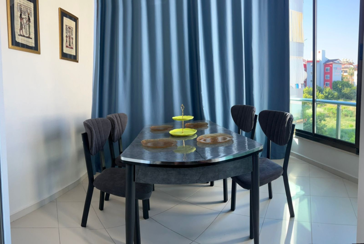 Уютная меблированная 1+1 в престижной Оба — всего 400 м от моря