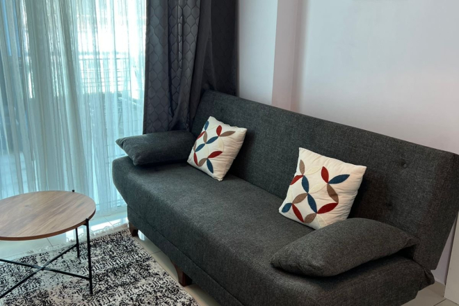 Уютная меблированная 1+1 в престижной Оба — всего 400 м от моря