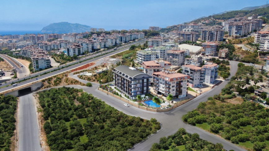 Современный пентхаус 2+1 в Оба с мебелью, ВНЖ и рассрочкой — 100 м² стильного пространства