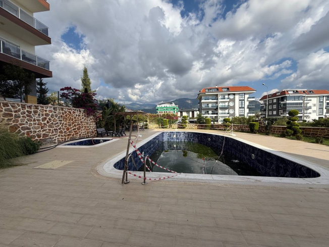 İKAMETE UYGUN 2+1 EŞYALI DAİRE HAVUZLU DAİRE