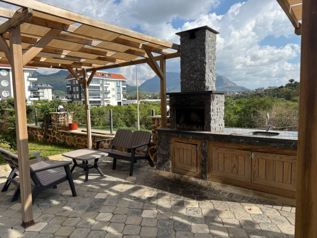 İKAMETE UYGUN 2+1 EŞYALI DAİRE HAVUZLU DAİRE