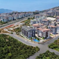 Современный пентхаус 2+1 в Оба с мебелью, ВНЖ и рассрочкой — 100 м² стильного пространства