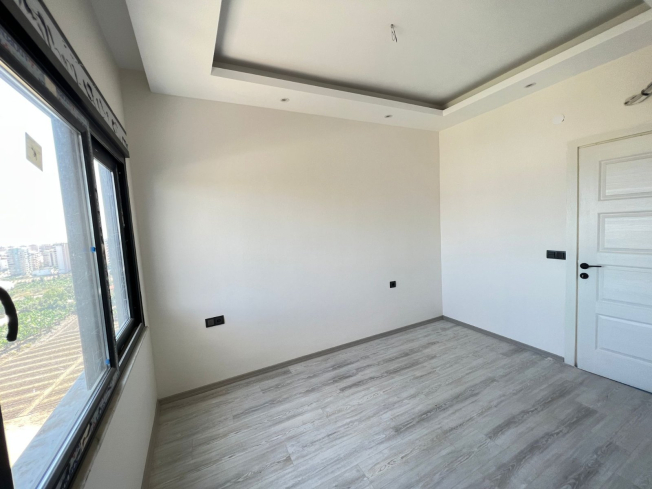 Современная квартира 1+1 в Махмутларе с видом на море — выгодная цена