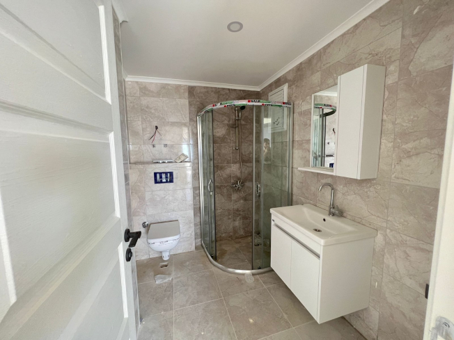 Современная квартира 1+1 в Махмутларе с видом на море — выгодная цена