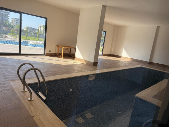 Современная квартира 1+1 в Махмутларе с видом на море — выгодная цена