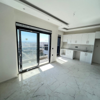 Современная квартира 1+1 в Махмутларе с видом на море — выгодная цена