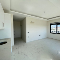 Современная квартира 1+1 в Махмутларе с видом на море — выгодная цена