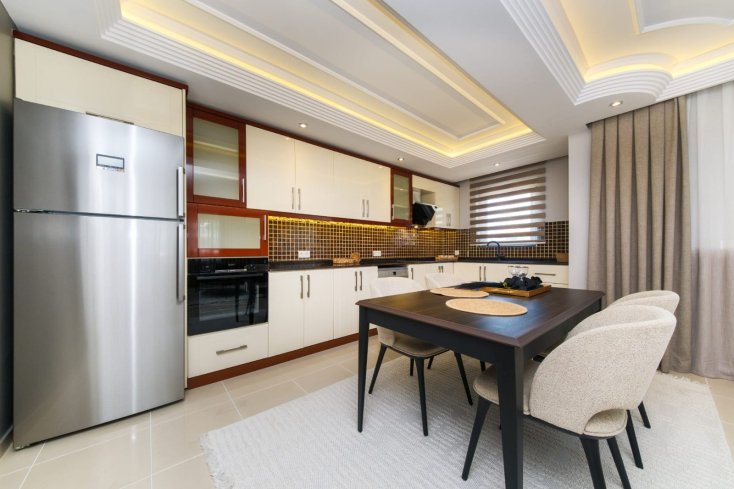 Просторная меблированная квартира  2+1 рядом с морем — готова для ВНЖ