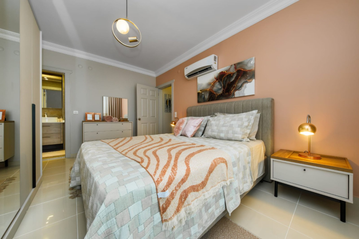 Просторная меблированная квартира  2+1 рядом с морем — готова для ВНЖ