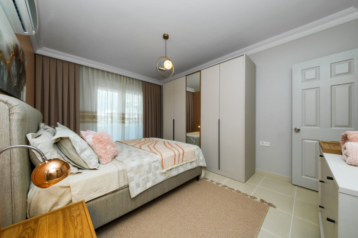 Просторная меблированная квартира  2+1 рядом с морем — готова для ВНЖ