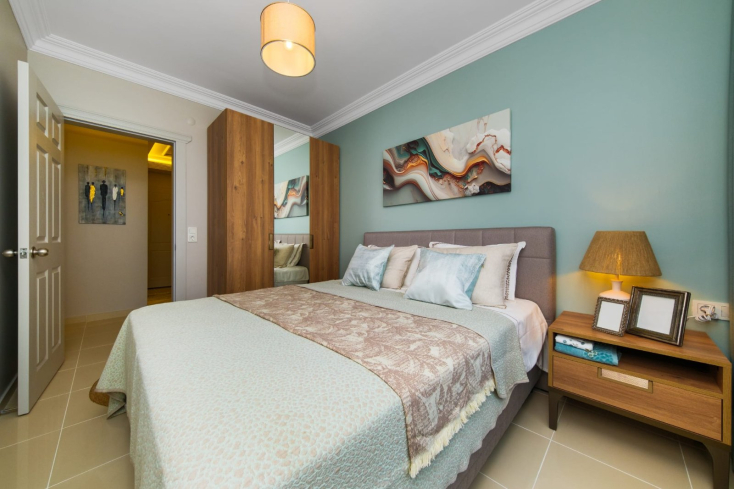 Просторная меблированная квартира  2+1 рядом с морем — готова для ВНЖ