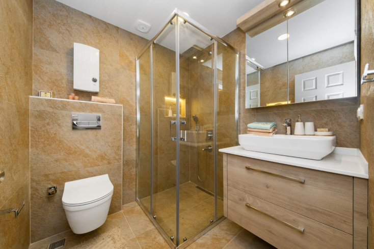 Просторная меблированная квартира  2+1 рядом с морем — готова для ВНЖ