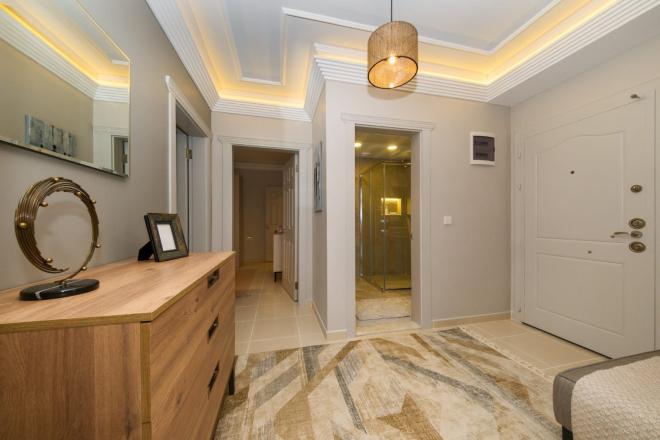 Просторная меблированная квартира  2+1 рядом с морем — готова для ВНЖ