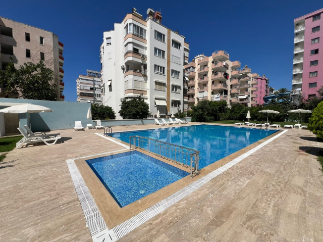 Просторные апартаменты 2+1 с панорамным видом у моря в Махмутларе