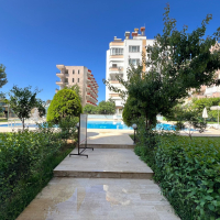 Просторные апартаменты 2+1 с панорамным видом у моря в Махмутларе