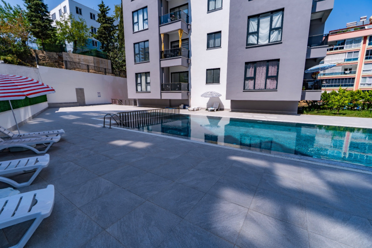 Современная квартира 1+1 рядом с морем и развитой инфраструктурой в Махмутларе