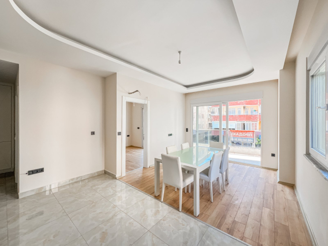 1+1 в Махмутларе в комплексе с бассейном — 250 м до моря