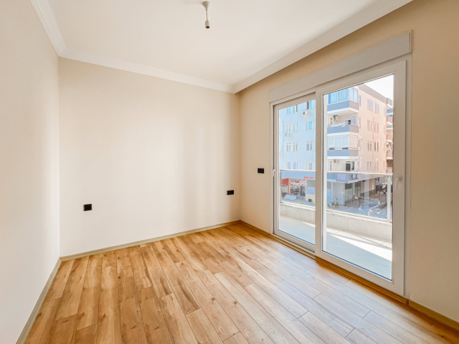 1+1 в Махмутларе в комплексе с бассейном — 250 м до моря