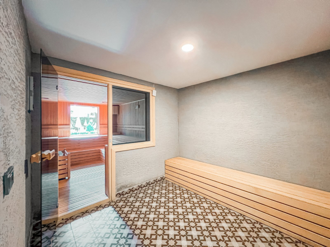 1+1 в Махмутларе в комплексе с бассейном — 250 м до моря