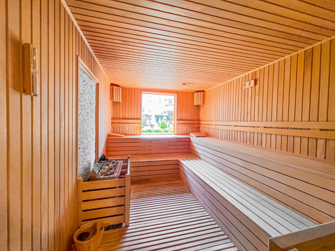 1+1 в Махмутларе в комплексе с бассейном — 250 м до моря