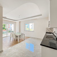 1+1 в Махмутларе в комплексе с бассейном — 250 м до моря