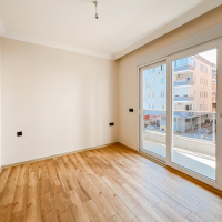 1+1 в Махмутларе в комплексе с бассейном — 250 м до моря