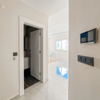 1+1 в Махмутларе в комплексе с бассейном — 250 м до моря