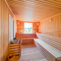 1+1 в Махмутларе в комплексе с бассейном — 250 м до моря