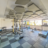 1+1 в Махмутларе в комплексе с бассейном — 250 м до моря