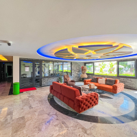 1+1 в Махмутларе в комплексе с бассейном — 250 м до моря