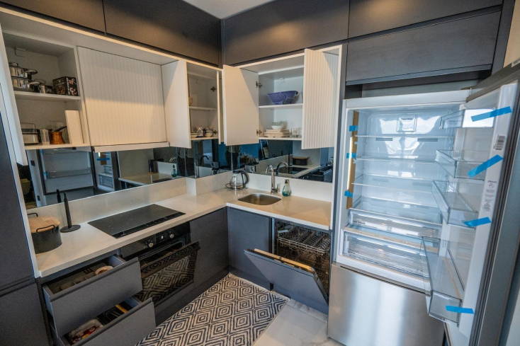 Стильная меблированная 1+1 в комплексе с богатой инфраструктурой — 600 м до моря