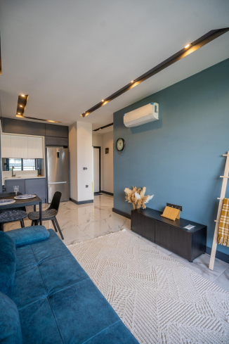 Стильная меблированная 1+1 в комплексе с богатой инфраструктурой — 600 м до моря