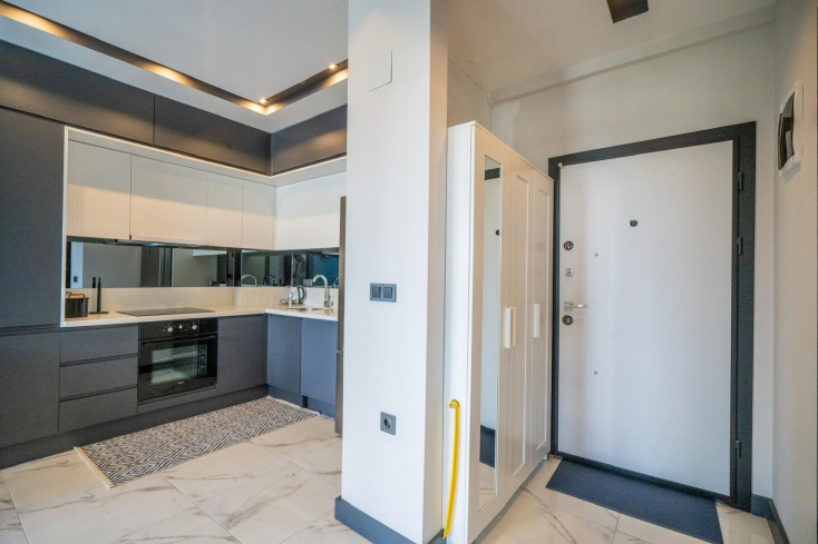 Стильная меблированная 1+1 в комплексе с богатой инфраструктурой — 600 м до моря