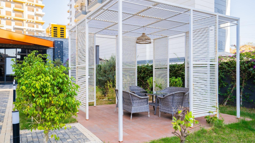 Стильная меблированная 1+1 в комплексе с богатой инфраструктурой — 600 м до моря