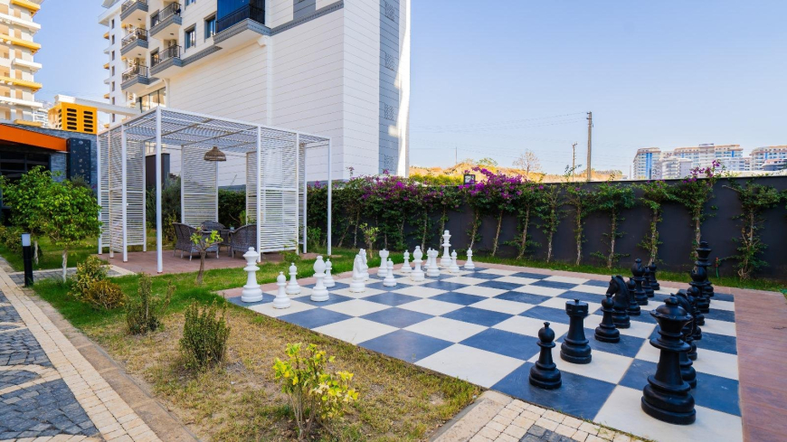 Стильная меблированная 1+1 в комплексе с богатой инфраструктурой — 600 м до моря