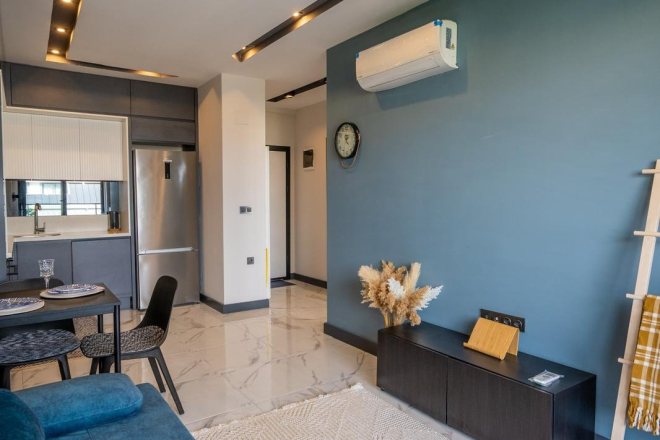 Стильная меблированная 1+1 в комплексе с богатой инфраструктурой — 600 м до моря