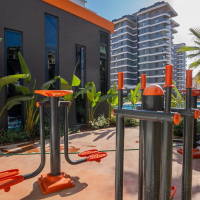 Стильная меблированная 1+1 в комплексе с богатой инфраструктурой — 600 м до моря