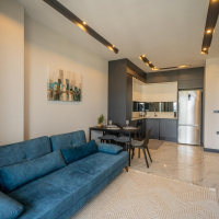 Стильная меблированная 1+1 в комплексе с богатой инфраструктурой — 600 м до моря