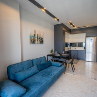 Стильная меблированная 1+1 в комплексе с богатой инфраструктурой — 600 м до моря