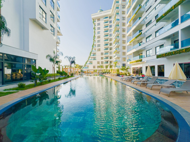 Современная 1+1 в новом премиум-комплексе натаж 11,  с открытой панорамы и развитая инфраструктура