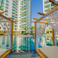 Современная 1+1 в новом премиум-комплексе натаж 11,  с открытой панорамы и развитая инфраструктура