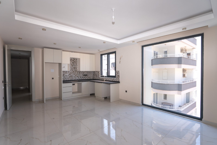 Merkezi konumda aktiviteli 1+1 geniş daire