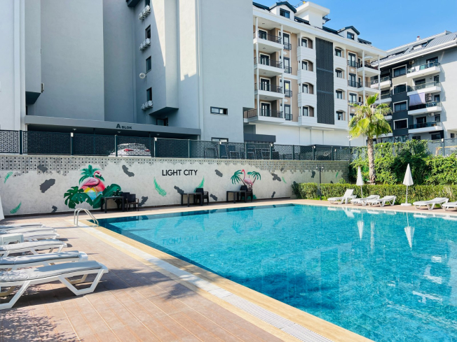 Современная квартира с видом на море в 100 метрах от пляжа — идеальна для отдыха и краткосрочной аренды