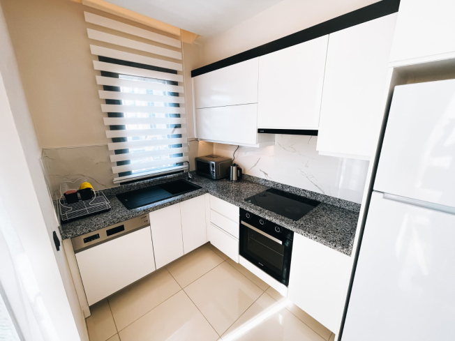 меблированная 1+1 у моря в Каргыджаке — идеальна для жизни и аренды