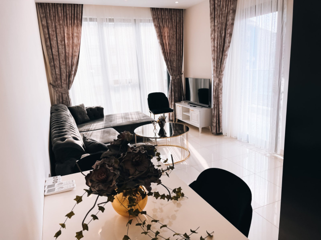 меблированная 1+1 у моря в Каргыджаке — идеальна для жизни и аренды