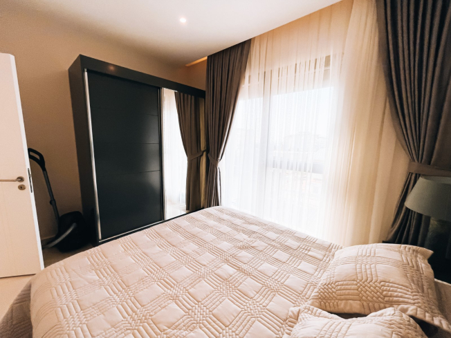 меблированная 1+1 у моря в Каргыджаке — идеальна для жизни и аренды