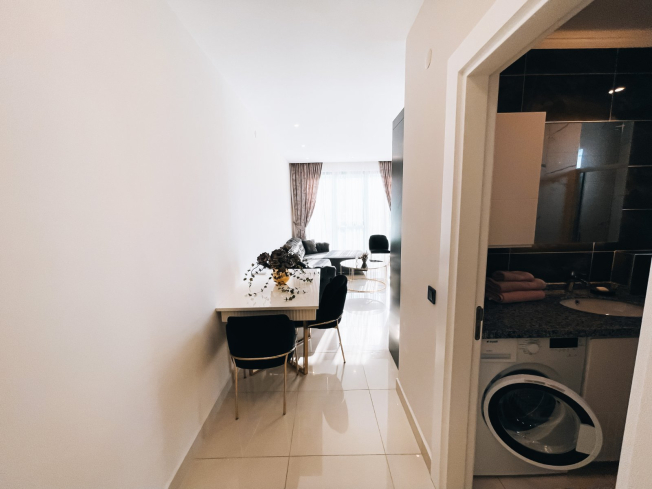 меблированная 1+1 у моря в Каргыджаке — идеальна для жизни и аренды