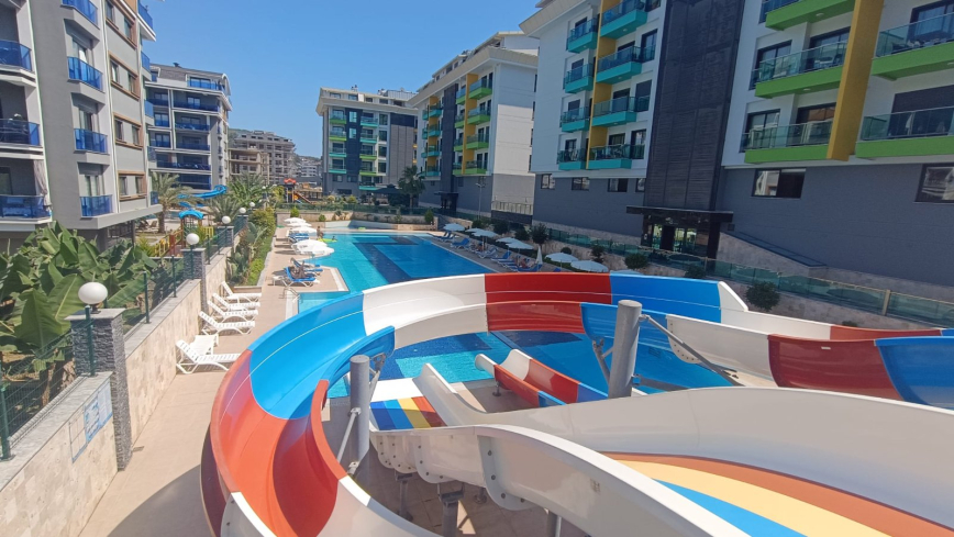 меблированная 1+1 у моря в Каргыджаке — идеальна для жизни и аренды